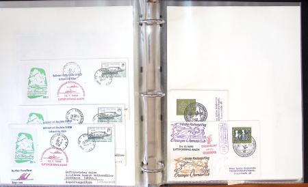 1925-1958, Interesting group of RAKENTPOST & Flights,
