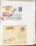 1925-1958, Interesting group of RAKENTPOST & Flights,