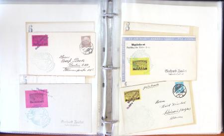 1925-1958, Interesting group of RAKENTPOST & Flights,