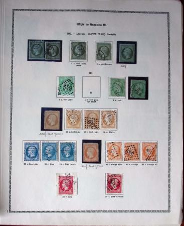 1853-1941, Sympathique collection sur pages d'album
