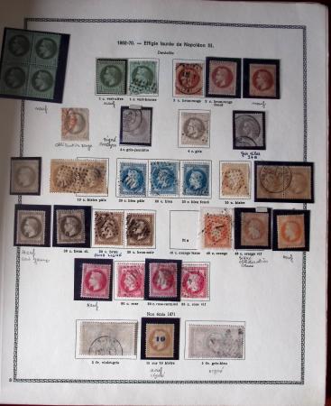 1853-1941, Sympathique collection sur pages d'album