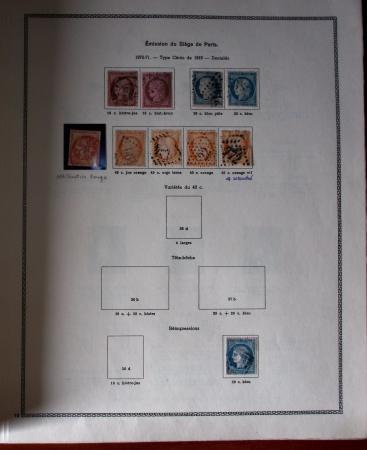 1853-1941, Sympathique collection sur pages d'album