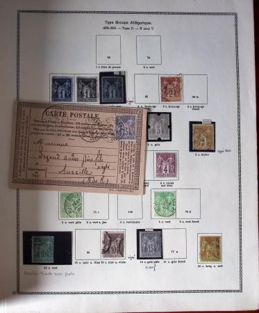 1853-1941, Sympathique collection sur pages d'album