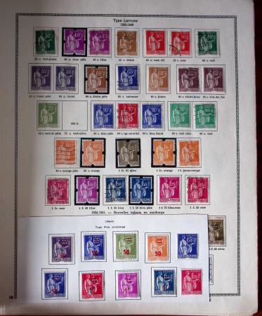 1853-1941, Sympathique collection sur pages d'album