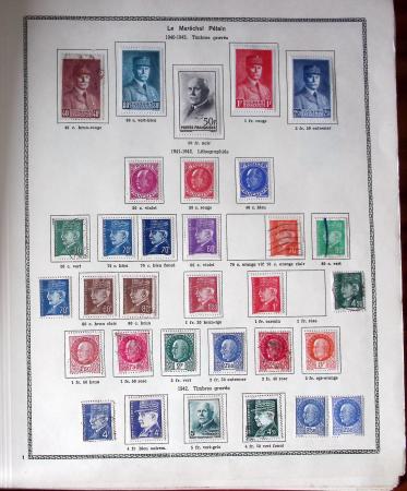 1853-1941, Sympathique collection sur pages d'album