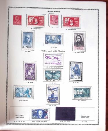 1853-1941, Sympathique collection sur pages d'album