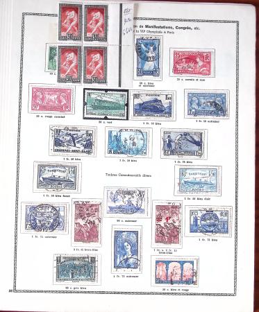 1853-1941, Sympathique collection sur pages d'album