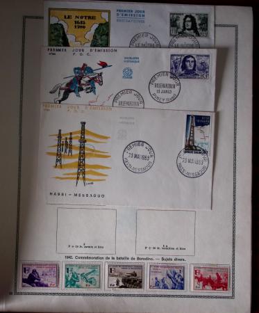 1853-1941, Sympathique collection sur pages d'album