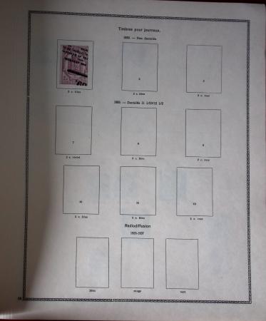 1853-1941, Sympathique collection sur pages d'album