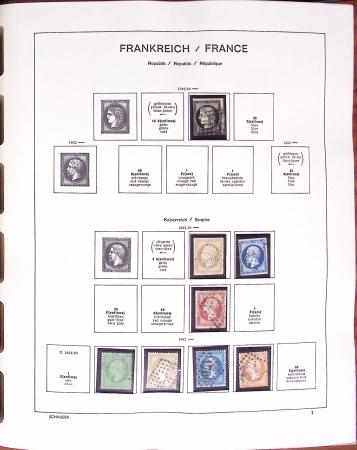 1849-2008, Plusieurs collections de France dont moderne