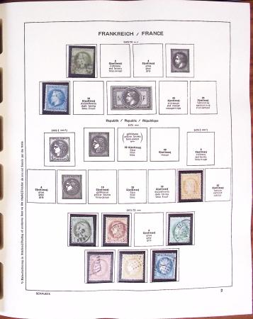 1849-2008, Plusieurs collections de France dont moderne