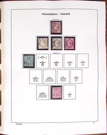 1849-2008, Plusieurs collections de France dont moderne