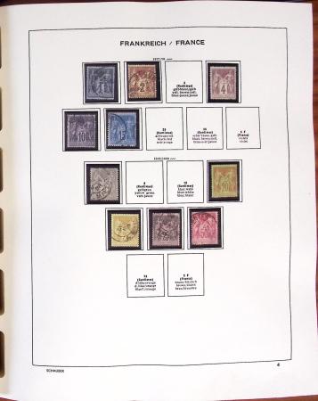 1849-2008, Plusieurs collections de France dont moderne