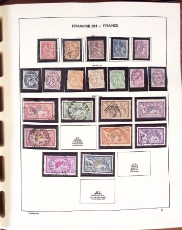 1849-2008, Plusieurs collections de France dont moderne