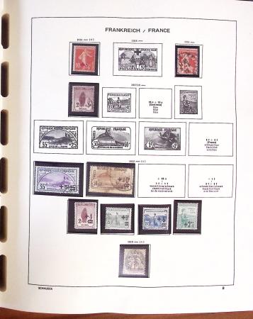 1849-2008, Plusieurs collections de France dont moderne