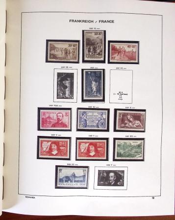 1849-2008, Plusieurs collections de France dont moderne