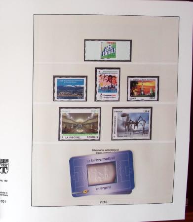 1900-2012, Collection de FRANCE en 10 albums Lindner,