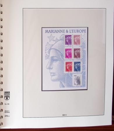 1900-2012, Collection de FRANCE en 10 albums Lindner,
