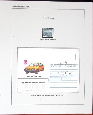 VOITURES, Collection en 9 albums Lindner (1906-2000)