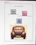 VOITURES, Collection en 9 albums Lindner (1906-2000)