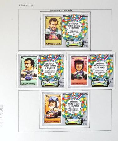 VOITURES, Collection en 9 albums Lindner (1906-2000)