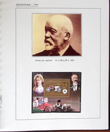 VOITURES, Collection en 9 albums Lindner (1906-2000)
