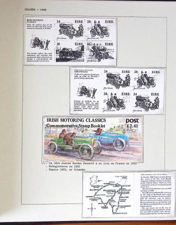 VOITURES, Collection en 9 albums Lindner (1906-2000)