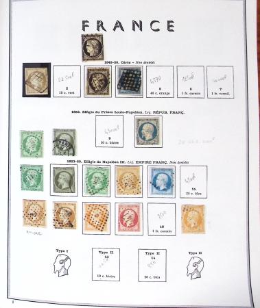 1849- 2000, Plusieurs collections de France dans 2