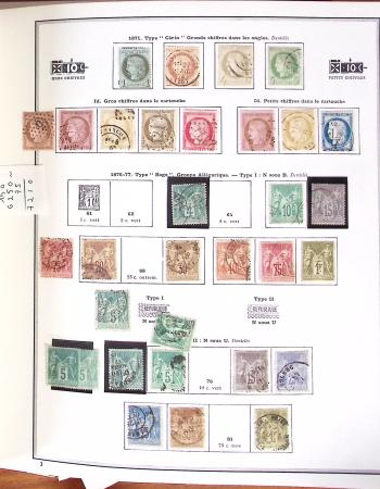 1849- 2000, Plusieurs collections de France dans 2