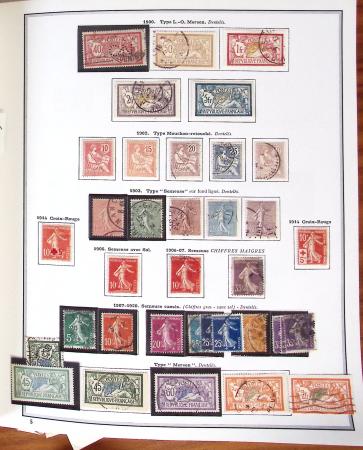 1849- 2000, Plusieurs collections de France dans 2