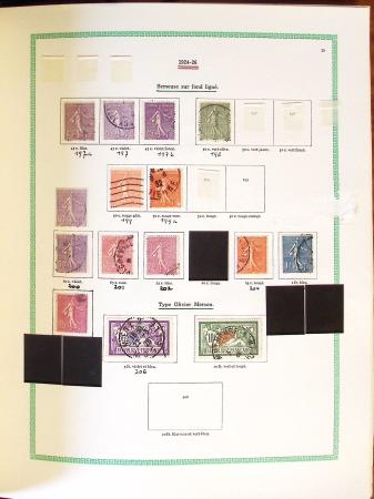 1849- 2000, Plusieurs collections de France dans 2