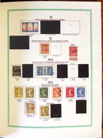 1849- 2000, Plusieurs collections de France dans 2