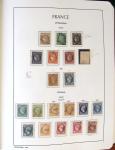 1849- Collection de France, en 8 classeurs, belle période