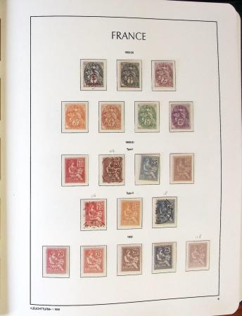 1849- Collection de France, en 8 classeurs, belle période
