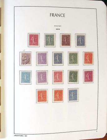 1849- Collection de France, en 8 classeurs, belle période