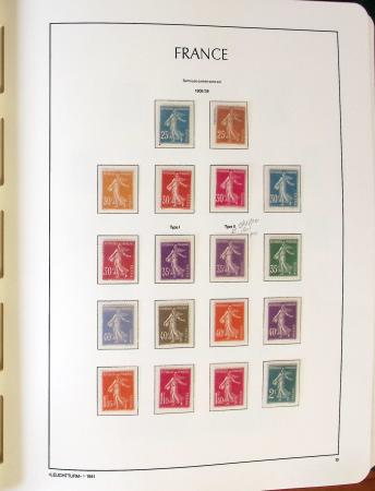 1849- Collection de France, en 8 classeurs, belle période