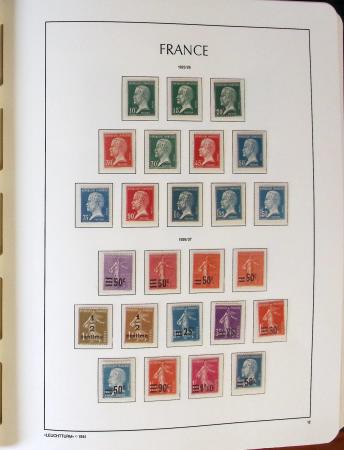1849- Collection de France, en 8 classeurs, belle période