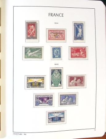 1849- Collection de France, en 8 classeurs, belle période