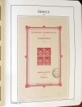 1849- Collection de France, en 8 classeurs, belle période