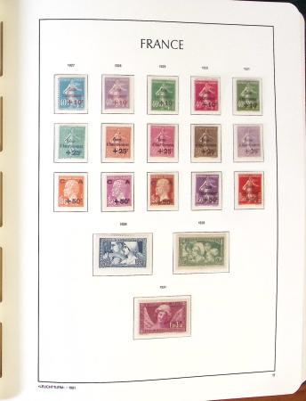 1849- Collection de France, en 8 classeurs, belle période