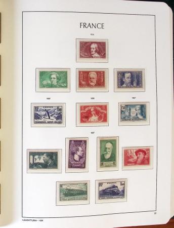 1849- Collection de France, en 8 classeurs, belle période
