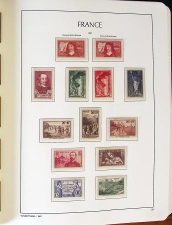 1849- Collection de France, en 8 classeurs, belle période
