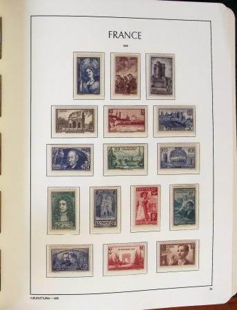 1849- Collection de France, en 8 classeurs, belle période