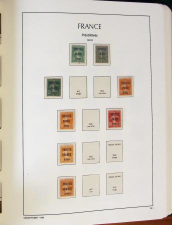 1849- Collection de France, en 8 classeurs, belle période