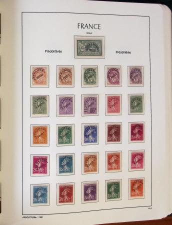 1849- Collection de France, en 8 classeurs, belle période
