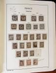 1849- Collection de France, en 8 classeurs, belle période