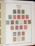 1849- Collection de France, en 8 classeurs, belle période