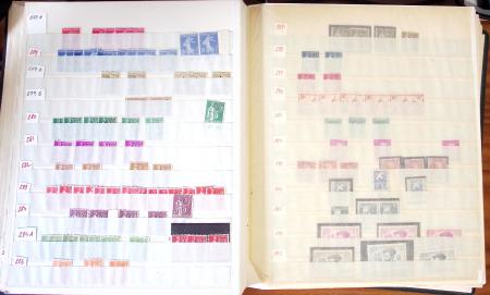 1850-1990, Ensemble de France sur plaquettes de vente