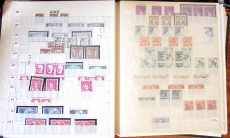 1850-1990, Ensemble de France sur plaquettes de vente