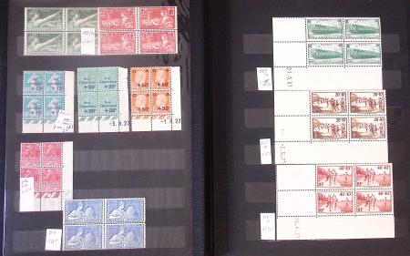 1850-1990, Ensemble de France sur plaquettes de vente